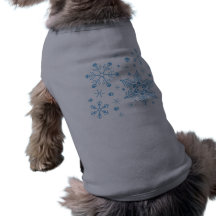 Skull Snowflakes Dog Clothes