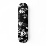 Skull Spectres B&amp;W skateboard