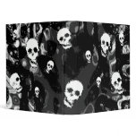 Skull Spectres B&W (small skull) binder