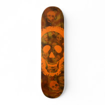Skull Spectres Big Skull Orange skateboard