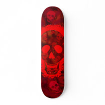 Skull Spectres Big Skull Red skateboard