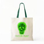 Skull Spectres big skull 'Trick or Treat?' bag