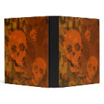 Skull Spectres Orange binder