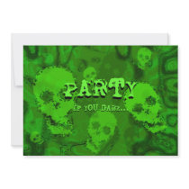 Skull Spectres 'Party...if you dare' ' invitation