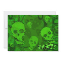 Skull Spectres 'Party' invitation