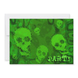 Skull Spectres 'Party' invitation