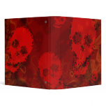 Skull Spectres Red (large skull) binder