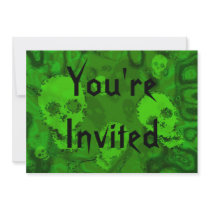 Skull Spectres 'You're Invited' invitation