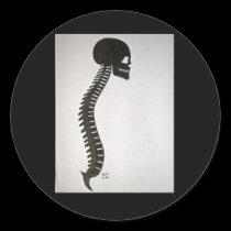 Skull&Spine 05 Sticker