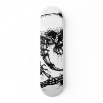 Skull Spine and Hand Skate Board skateboards by TronRx Skull Spine and Hand Skate Board skateboards