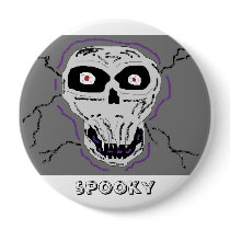 skull, spooky buttons by kcsports1 skull, spooky buttons