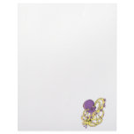 skull squid attack vector cartoon art letterhead design