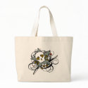 Skull Star Tattoo Inspired Bag by jfarrell12 Skull Star Tattoo Inspired Bag