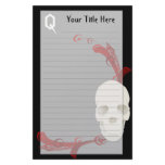Skull Stationery