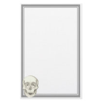 Skull stationery