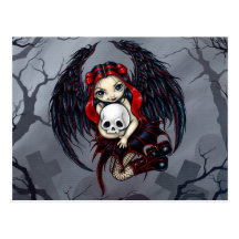 "Skull Stealer" Postcard