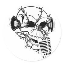 Skull stickers