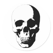 skull stickers by bashaa skull stickers