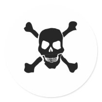 Skull stickers