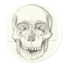 Skull stickers