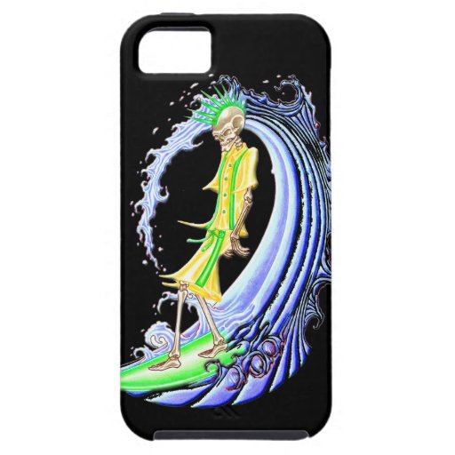 skull Surfer iPhone 5 Cases