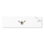 skull sword bumper stickers