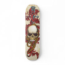 Skull Sword Skateboard