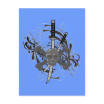 Skull Swords postcards