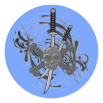 Skull Swords stickers