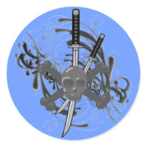 Skull Swords stickers