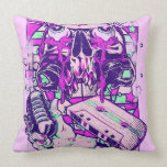 Skull tape pillow pillows