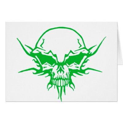 Skull Tattoo 3 Cards by fstasu55 While once only considered a sign of