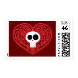 Skull Tattoo Heart Stamps