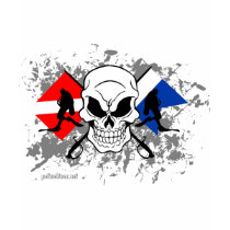 SCHÄDEL-TECHNOLOGIE-TAUCHER t-shirts by PoliceDiver SCHÄDEL-TECHNOLOGIE-TAUCHER t-shirts