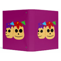 Skull Tiki Mugs Binder