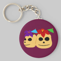 Skull Tiki Mugs keychains