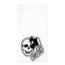 Skull Top Hat Gentleman B&W Photo Card Template