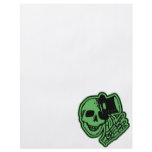 Skull Top Hat Gentleman Green flyers