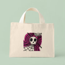 skull tote bags