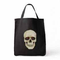 Skull totebag by holiday_tshirts Skull totebag