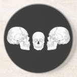 Skull Trio Drink Coasters