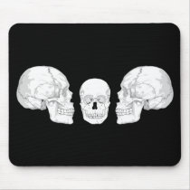 Skull Trio Mouse Pad