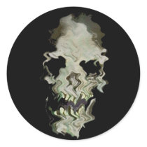 Skull Trip Sticker by CrypticCrypt Skull Trip Sticker