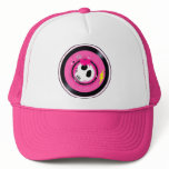 Skull Vinyl Record Hat Skull Vinyl Record Hat