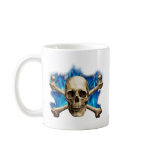 Skull w/ Blue Flame mugs