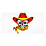 Skull w/ Cowboy Hat Custom Photo Card