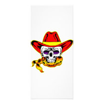 Skull w/ Cowboy Hat rack cards