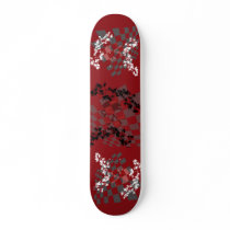 Skull w/ Hearts Skateboard