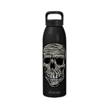 skull drinking bottles