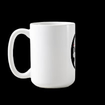 Skull Wearing American Flag Eye Patch mugs